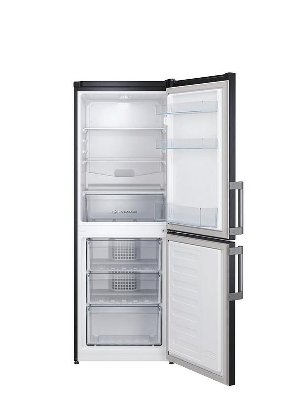 Indesit IB55532B Low Frost Fridge Freezer - Black - Image 2